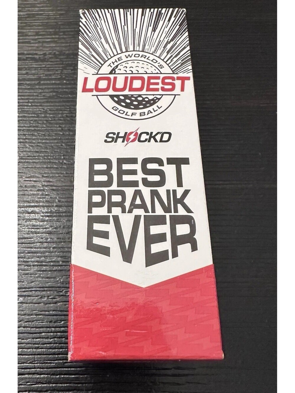 SHOCK'D 3 Balls Prank Gag Loudest Made In The USA